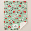 Search for tractor blankets Farm animals