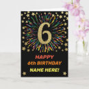 Search for 6 boy birthday cards Fun