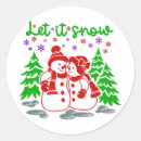 Search for red snowman stickers Retro