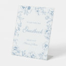 Search for floral wedding tabletop signs Vintage