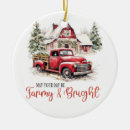 Search for barn christmas tree decorations Watercolor