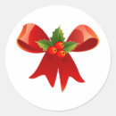 Search for christmas bow stickers Red