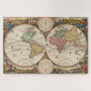 Search for hemisphere map puzzles Antique