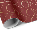 Search for xoxo wrapping paper Red