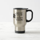Search for keep calm and on travel mugs Crown