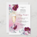 Search for champagne glass bridal shower invitations Floral