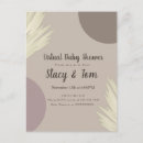 Search for organic baby shower invitations Modern