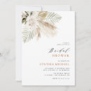Search for pampas grass bridal shower invitations Rustic