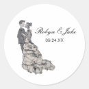 Search for bride and groom illustration stickers Watercolor