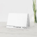 Search for plain thank you cards Typography