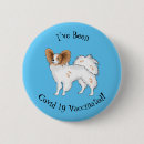 Search for butterfly dog badges Papillon