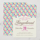 Search for gumdrops invitations Gingerbread