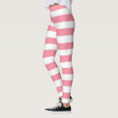 Search for pink and white striped leggings Pattern