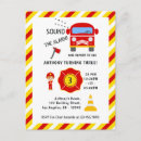 Search for fireman birthday cards Firetruck