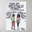 Search for feminist posters illustration