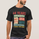 Search for turning 44 tshirts Vintage