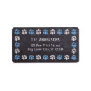 Search for chalkboard blue return address labels Cute