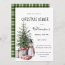 Search for snowman christmas invitations Rustic
