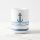 Search for anchor and rope mugs Blue