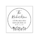 Search for flower rubber stamps Self inking
