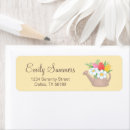 Search for daisies return address labels Bouquet