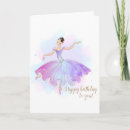Search for dancer birthday cards Purple