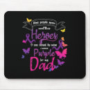 Search for dad hero mousepads Cancer