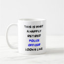 Search for police retirement mugs Retired