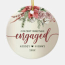Search for first year engaged christmas tree decorations Elegant