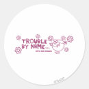 Search for little miss trouble stickers Chorion