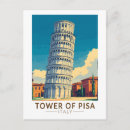Search for pisa postcards Italy souvenir