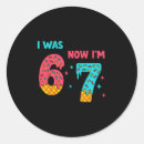 Search for number 60 stickers Six seven fashion