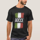 Search for italian bocce tshirts Italy