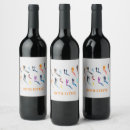 Search for fine wine labels Watercolor