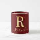 Search for r name mugs Monogrammed
