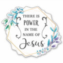 Search for jesus name stickers Gospel