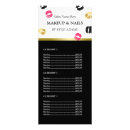 Search for price lists Beauty salon