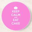 Search for keep calm coasters Pink