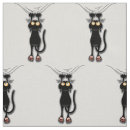 Search for funny cat fabric Kitty