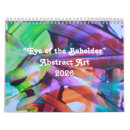 Search for abstract art calendars Modern