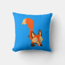 Search for red fox cushions Kawaii