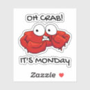 Search for funny crab stickers Animal