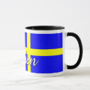 Search for swedish flag mugs World flags