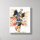Search for native american canvas prints Dancer