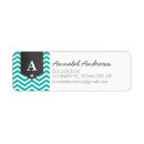 Search for green chevron return address labels Chic