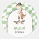 Search for dinosaur t rex stickers Retro