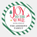 Search for joy to the world stickers Green