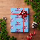 Search for unicorn santa wrapping paper Merry christmas