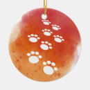Search for dog lovers christmas tree decorations Paws