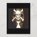 Search for pirates postcards Skull